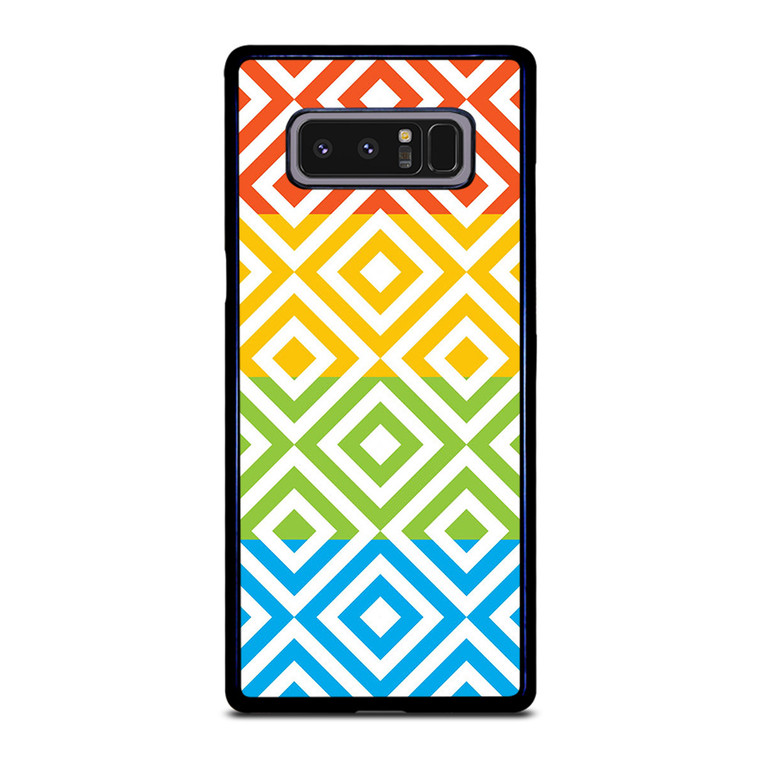SQUARE PATTERN Samsung Galaxy Note 8 Case Cover