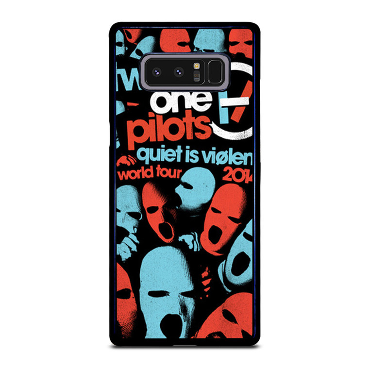 TWENTY ONE PILOTS WORLD TOUR Samsung Galaxy Note 8 Case Cover
