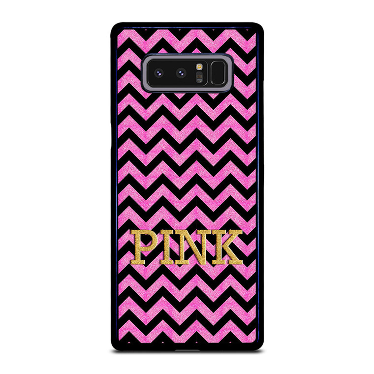 VICTORIA'S SECRET PINK CHEVRON Samsung Galaxy Note 8 Case Cover