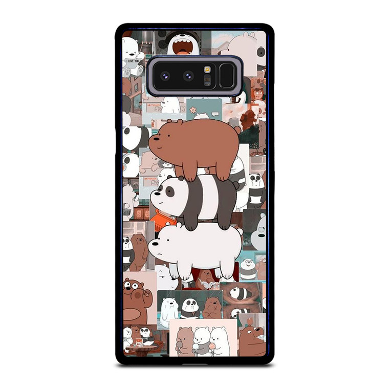 WE BARE BEARS COLLAGE Samsung Galaxy Note 8 Case Cover