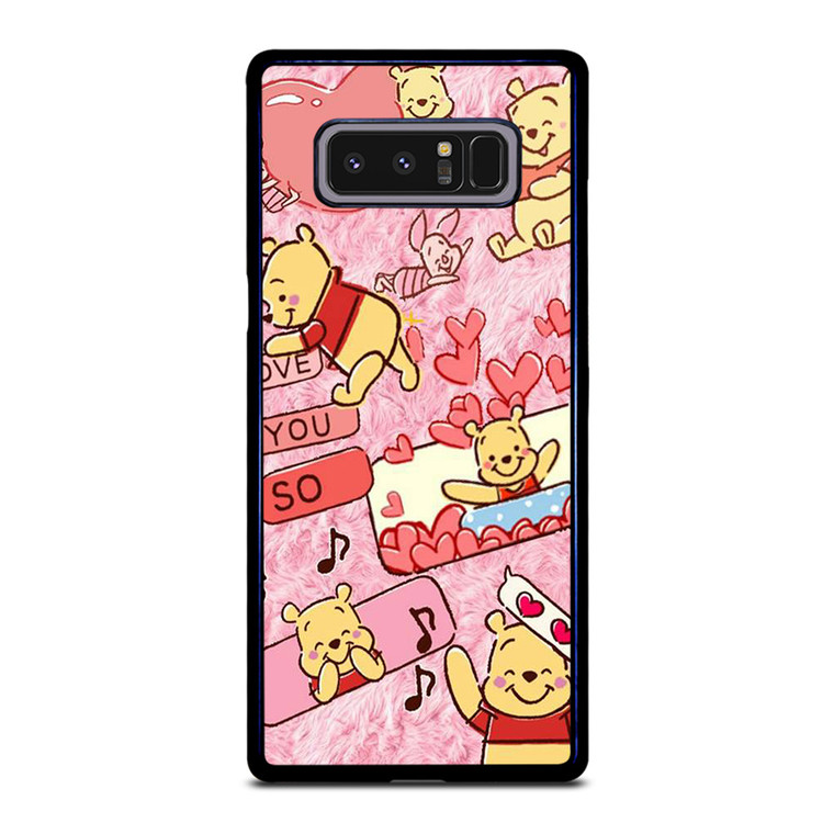 WINNIE THE POOH CUTE CARTOON Samsung Galaxy Note 8 Case Cover