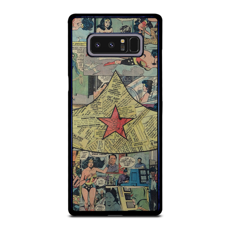 WONDER WOMAN COLLAGE Samsung Galaxy Note 8 Case Cover