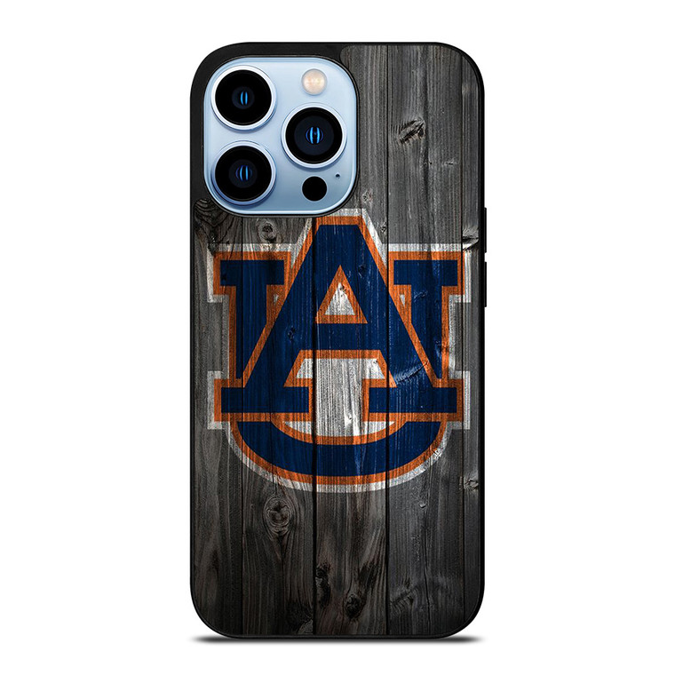 AUBURN TIGERS WOODEN LOGO iPhone Case Cover