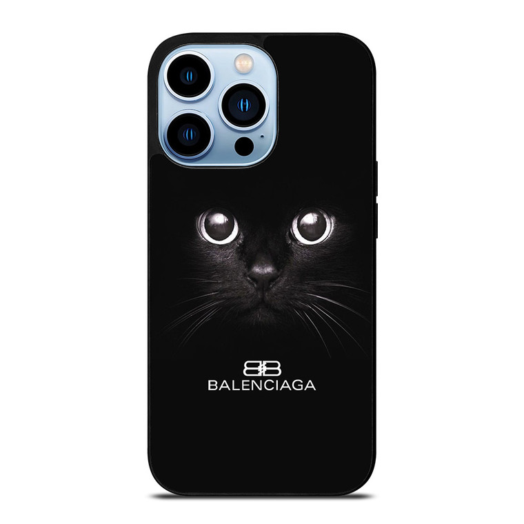 BALENCIAGA PARIS CAT LOGO iPhone Case Cover