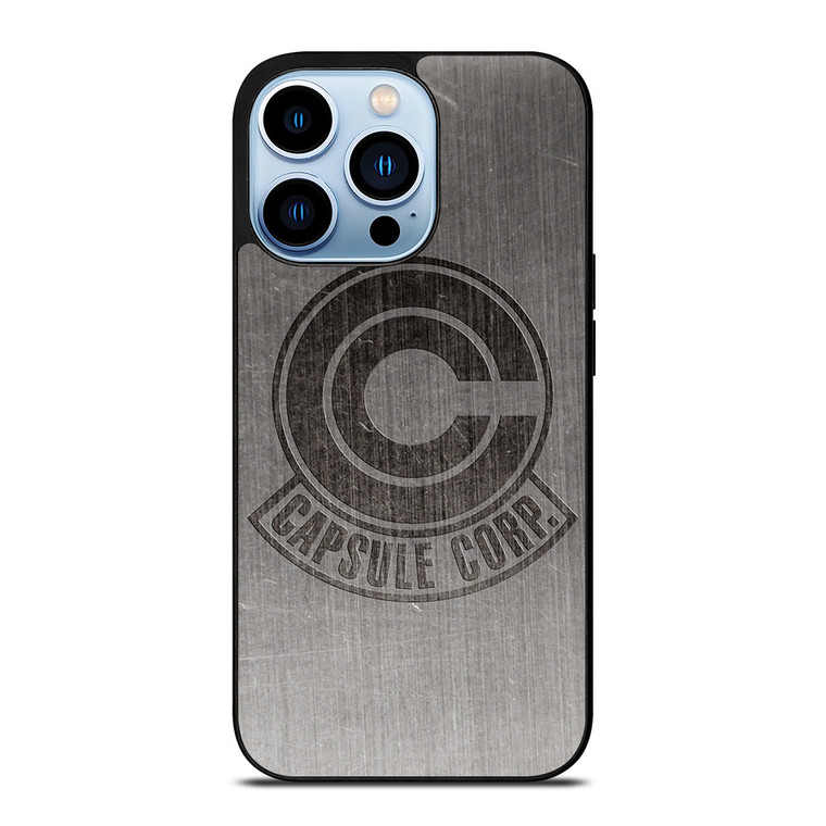 CAPSULE CORP METAL LOGO DRAGON BALL Z  iPhone Case Cover