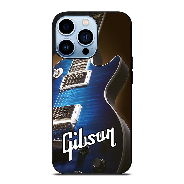 GIBSON GUITAR BLUE iPhone Case Cover