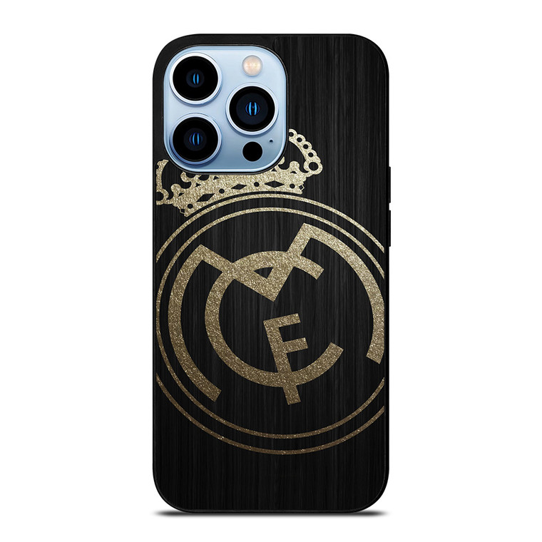 GOLD REAL MADRID LOGO iPhone Case Cover