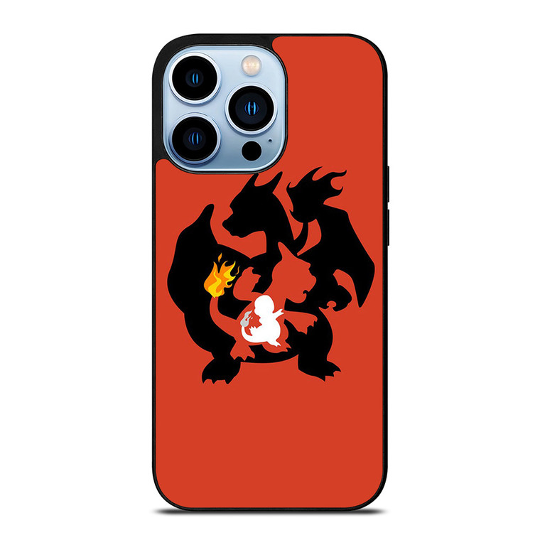 POKEMON CHARMANDER CHARMELEON CHARIZARD iPhone Case Cover