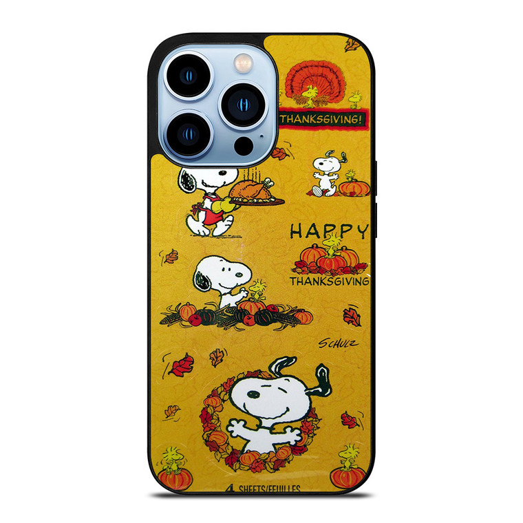 SNOOPY THE PEANUTS THANKSGIVING iPhone Case Cover