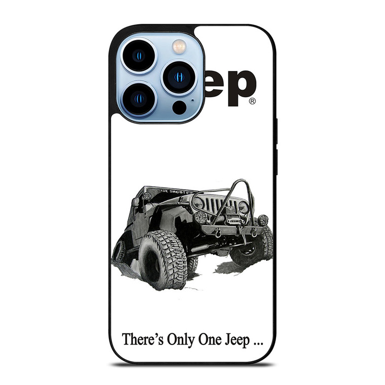 THERE'S ONLY ONE JEEP iPhone Case Cover