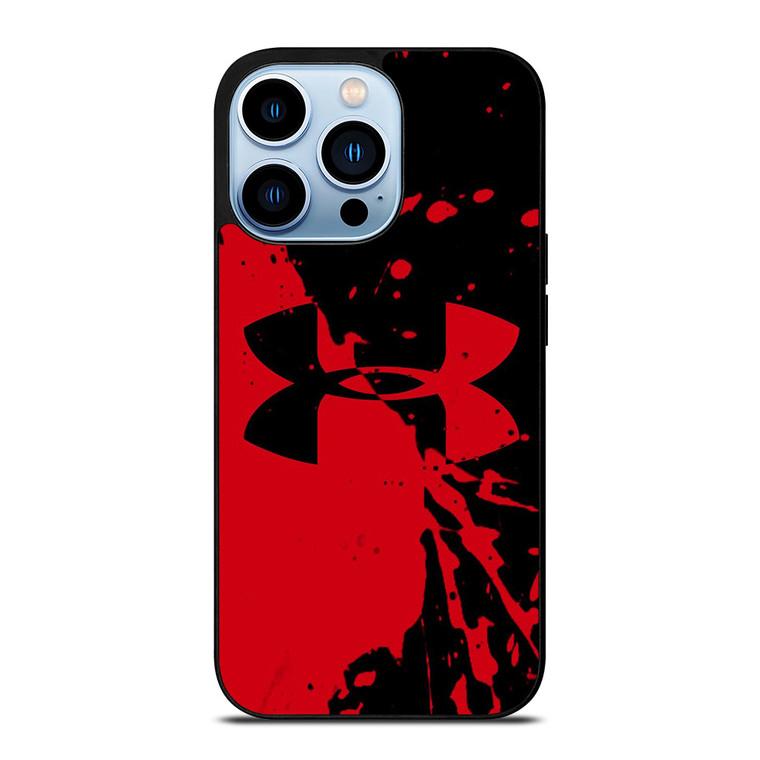 UNDER ARMOUR LOGO RED BLACK iPhone Case Cover