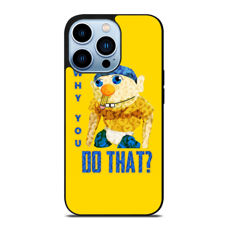 WHY YOU DO THAT SML JEFFY iPhone Case Cover
