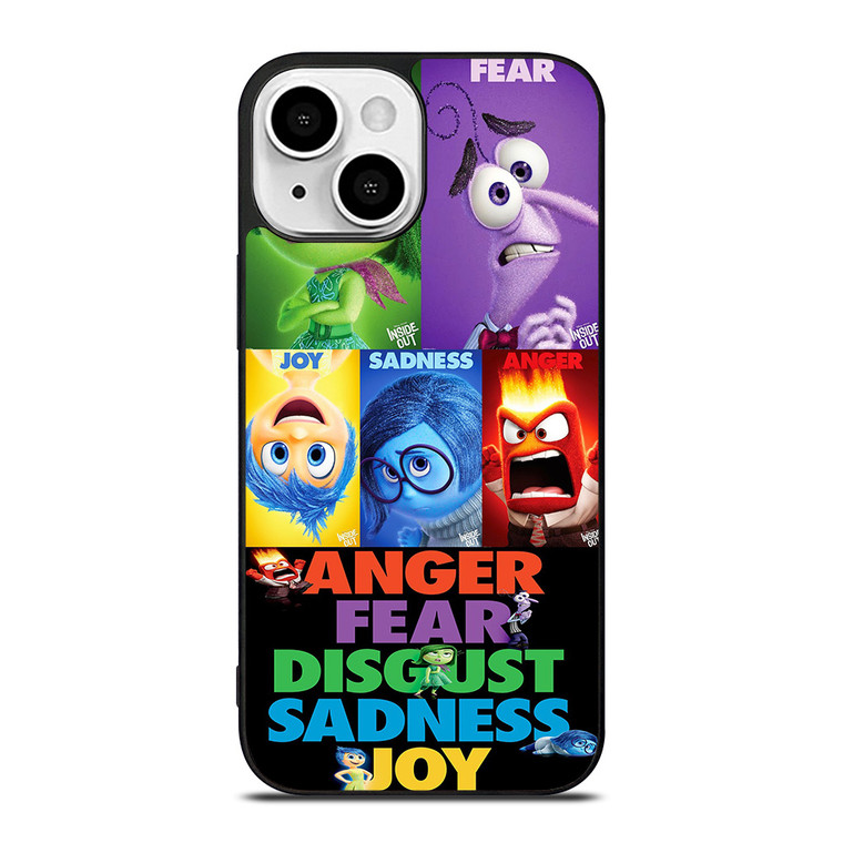 INSIDE OUT ALL CHARACTER Disney iPhone 13 Mini Case Cover