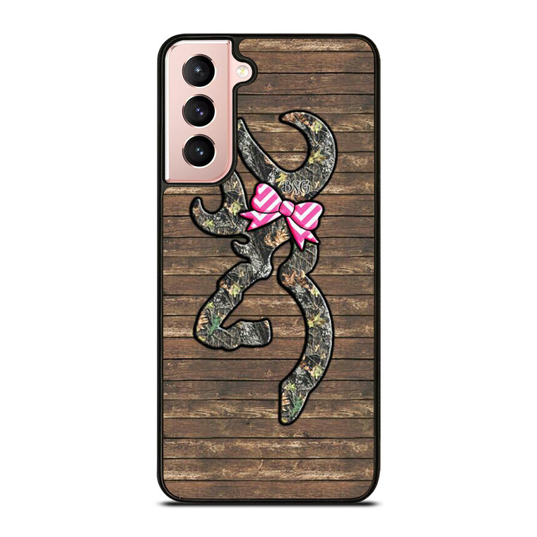 CAMO BROWNING RIBBON Samsung Galaxy Case Cover