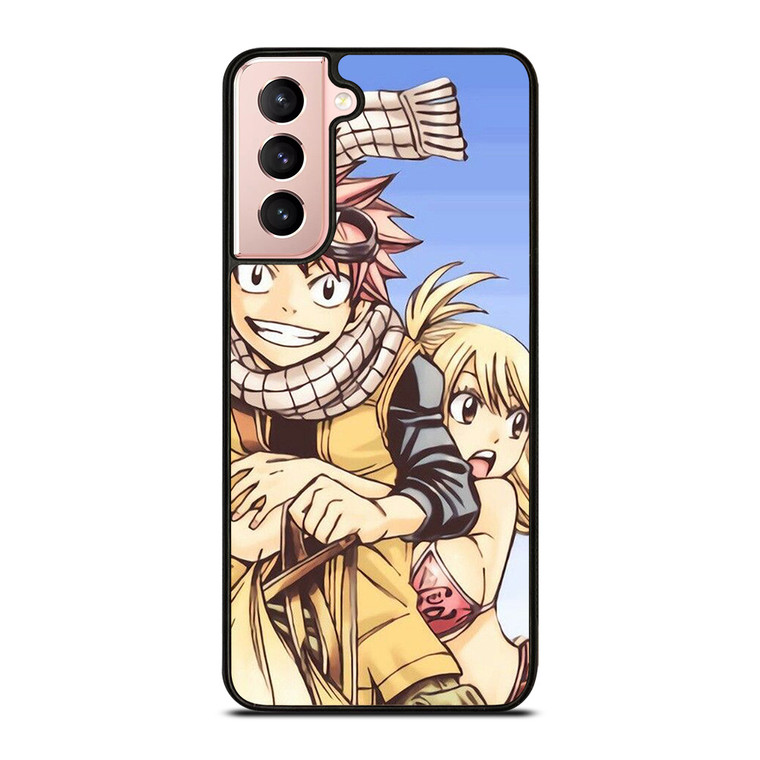 FAIRY TAIL ANIME NATSU AND LUCY Samsung Galaxy Case Cover