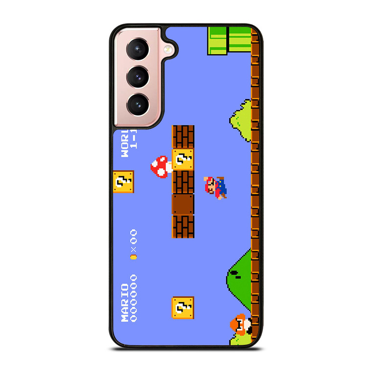 MARIO BROSS RETRO NES Samsung Galaxy Case Cover