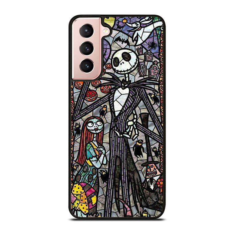 NIGHTMARE BEFORE CHRISTMAS ART GLASS Samsung Galaxy Case Cover