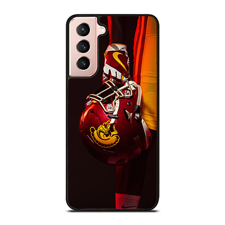 USC TROJANS FOOTBALL HELMET Samsung Galaxy Case Cover