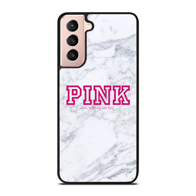 VICTORIA'S SECRET PINK MARBLE Samsung Galaxy Case Cover