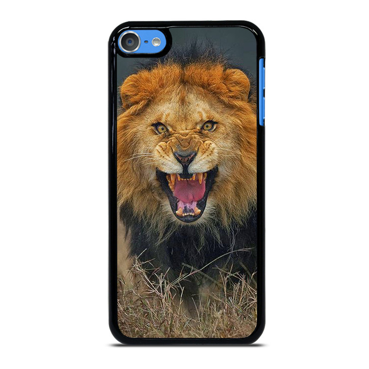 ANGRY MAD LION FACE iPod Touch 7 Case Cover