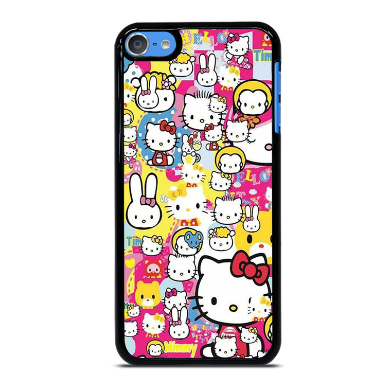 HELLO KITTY STICKER BOMB iPod Touch 7 Case Cover