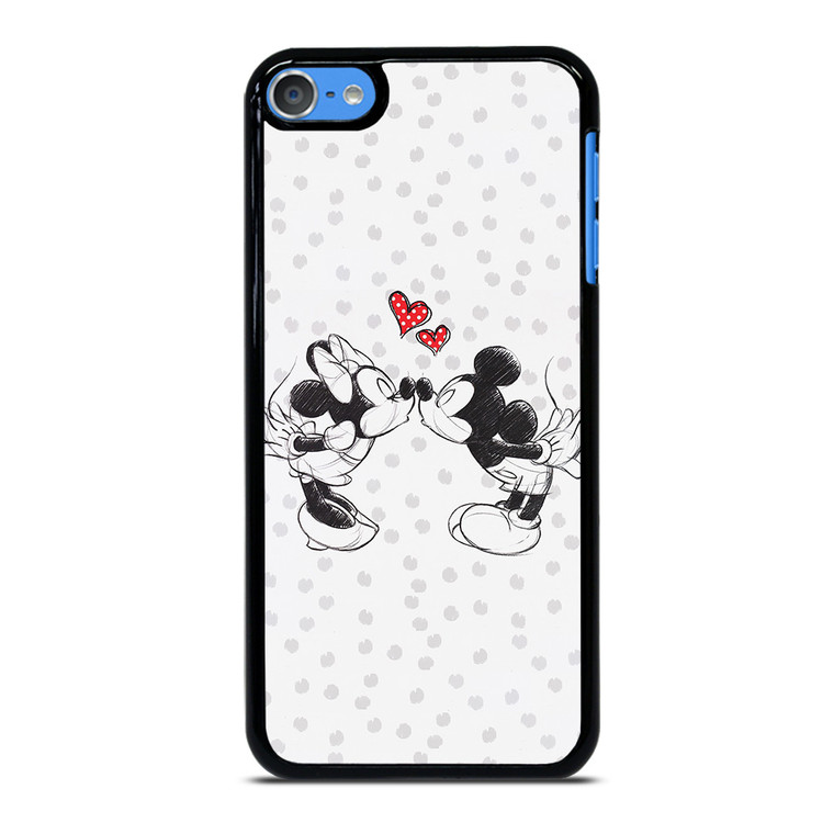 MICKEY AND MINIE MOUSE KISSING Disney iPod Touch 7 Case Cover