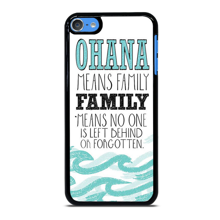 OHANA FAMILY QUOTES STITCH LILLO iPod Touch 7 Case Cover