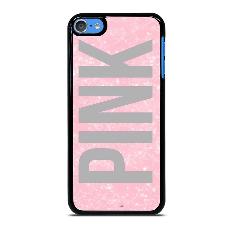 VICTORIA'S SECRET PINK SPARKLE LOGO iPod Touch 7 Case Cover