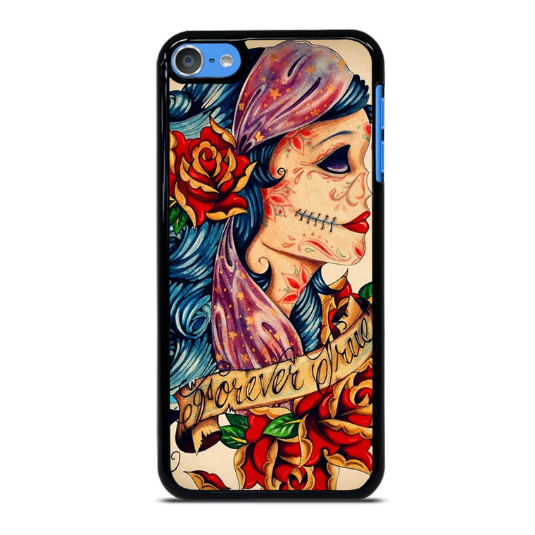 VINTAGE SUGAR SCHOOL TATTOO iPod Touch 7 Case Cover