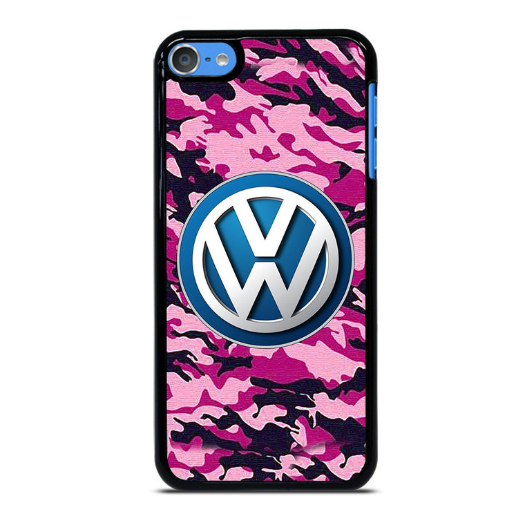 VW VOLKSWAGEN PINK CAMO iPod Touch 7 Case Cover