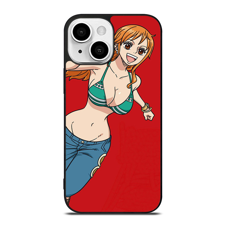 NAMI ONE PIECE CARTOON iPhone 13 Mini Case Cover