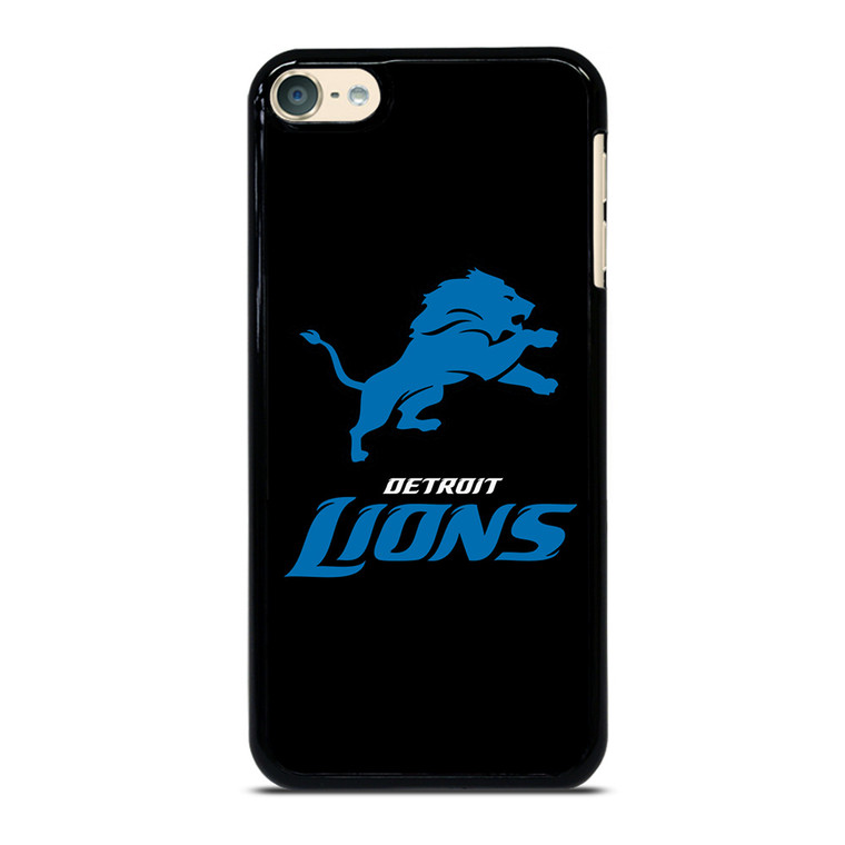 DETROIT LIONS BLACK LOGO iPod Touch 6 Case Cover