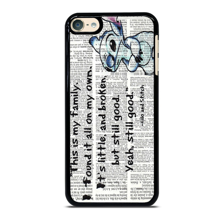 LILO AND STITCH QUOTES Disney iPod Touch 6 Case Cover