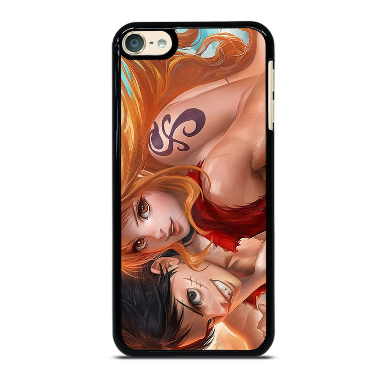 NAMI AND LUFFY ONE PIECE ROMANCE iPod Touch 6 Case Cover