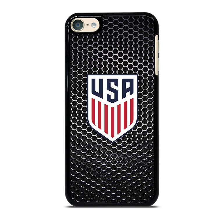 USA SOCCER LOGO CARBON iPod Touch 6 Case Cover