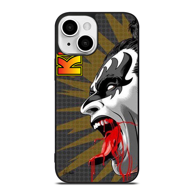 PAUL STANLEY KISS BAND iPhone 13 Mini Case Cover