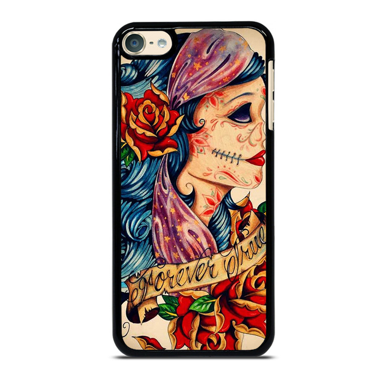 VINTAGE SUGAR SCHOOL TATTOO iPod Touch 6 Case Cover