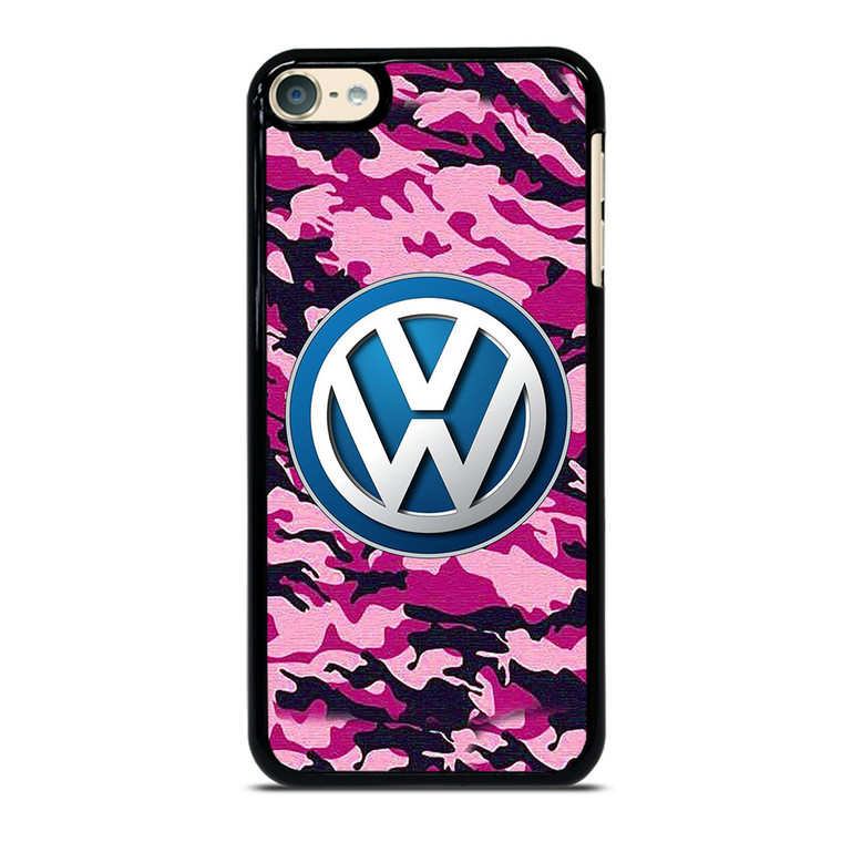 VW VOLKSWAGEN PINK CAMO iPod Touch 6 Case Cover
