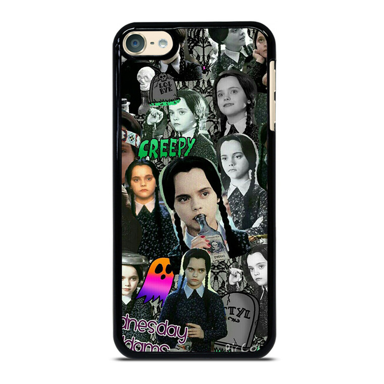 WEDNESDAY ADDAMS COLLAGE iPod Touch 6 Case Cover