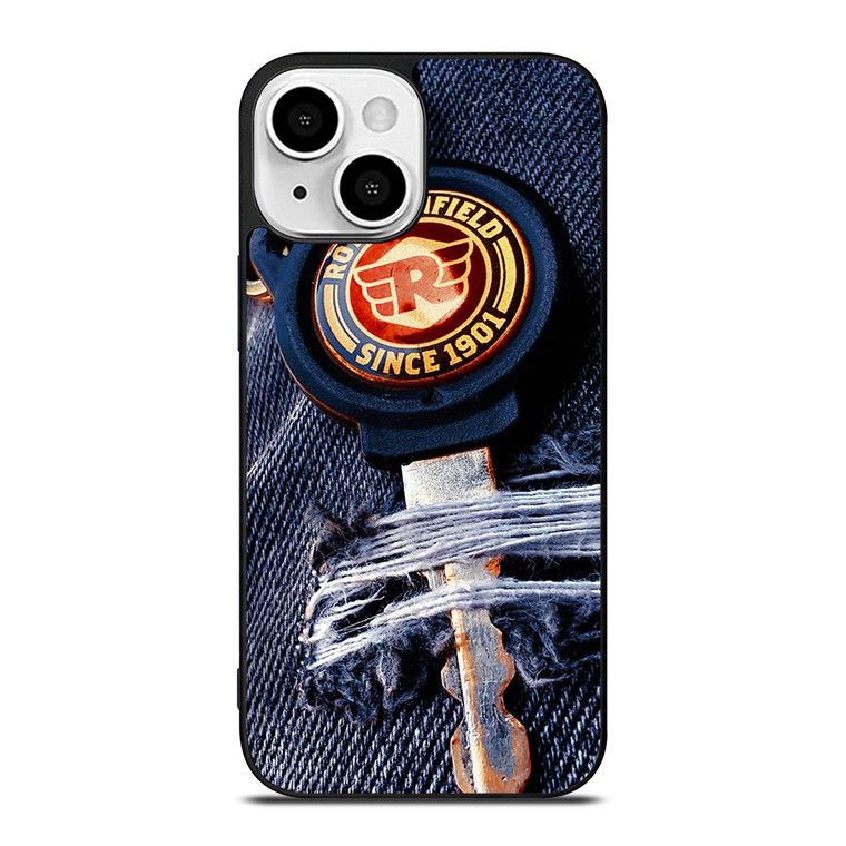 ROYAL ENFIELD KEY CHAN JEANS iPhone 13 Mini Case Cover