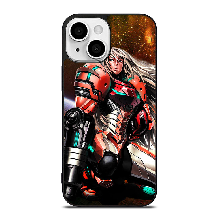 SAMUS ARAN METROID-Recovered iPhone 13 Mini Case Cover