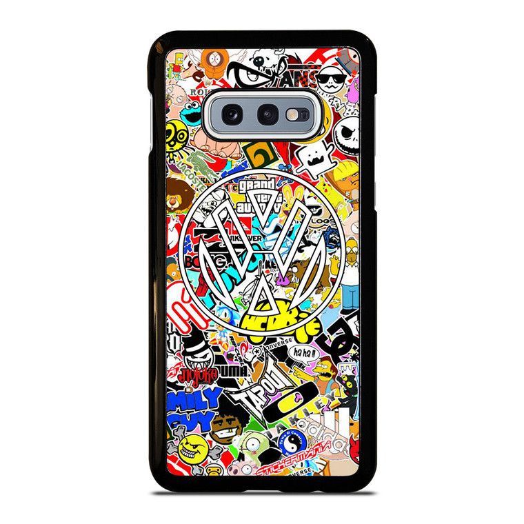 VW STICKER BOMB Samsung Galaxy S10e  Case Cover