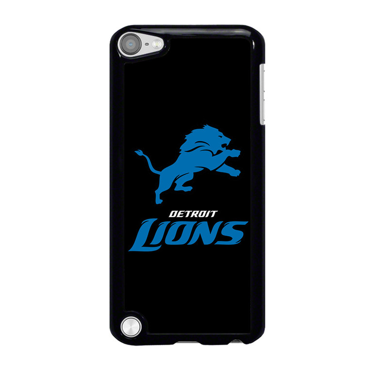 DETROIT LIONS BLACK LOGO iPod Touch 5 Case Cover