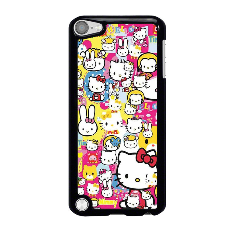 HELLO KITTY STICKER BOMB iPod Touch 5 Case Cover