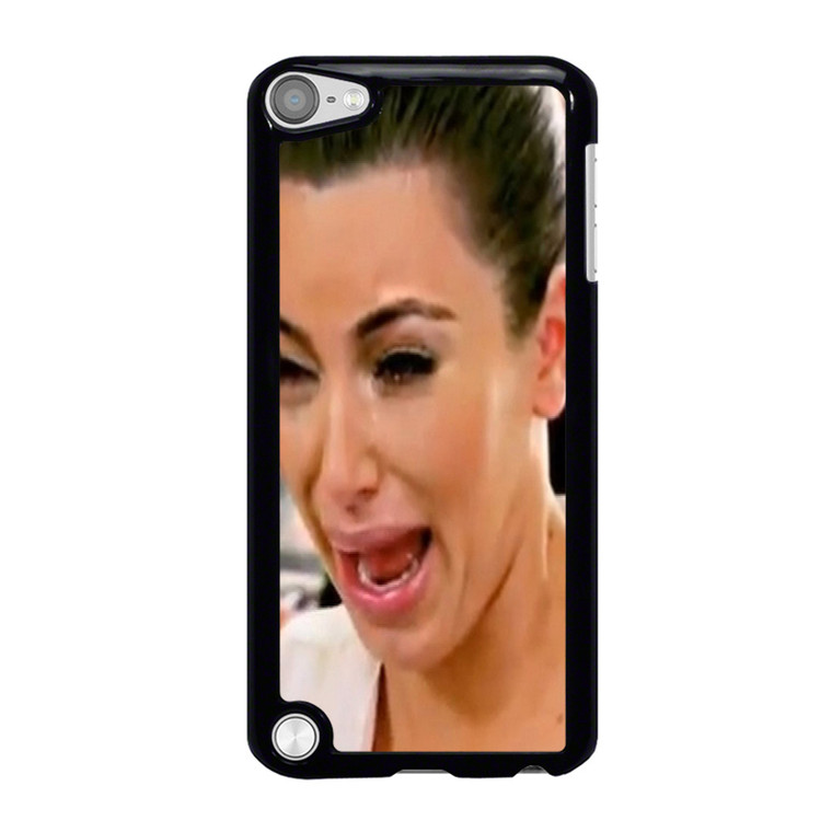 KIM KARDASHIAN UGLY CRYING FACE iPod Touch 5 Case Cover