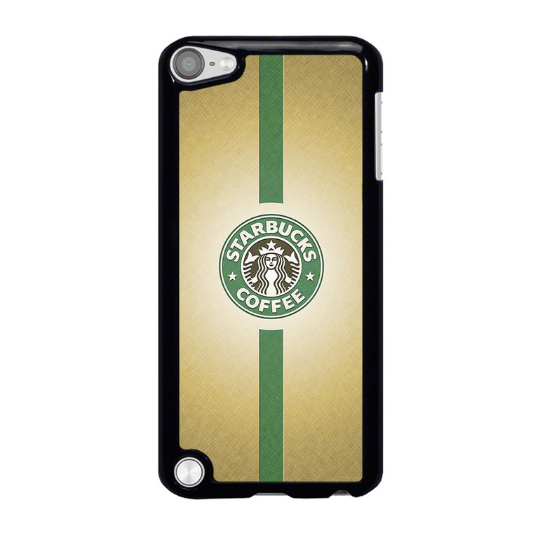 STARBUCKS COFFEE GREEN STRIPE iPod Touch 5 Case Cover