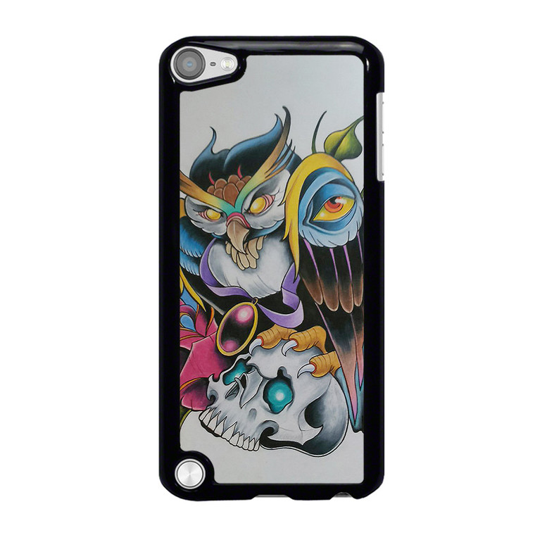 SUGAR SCHOOL OWL TATTOO iPod Touch 5 Case Cover