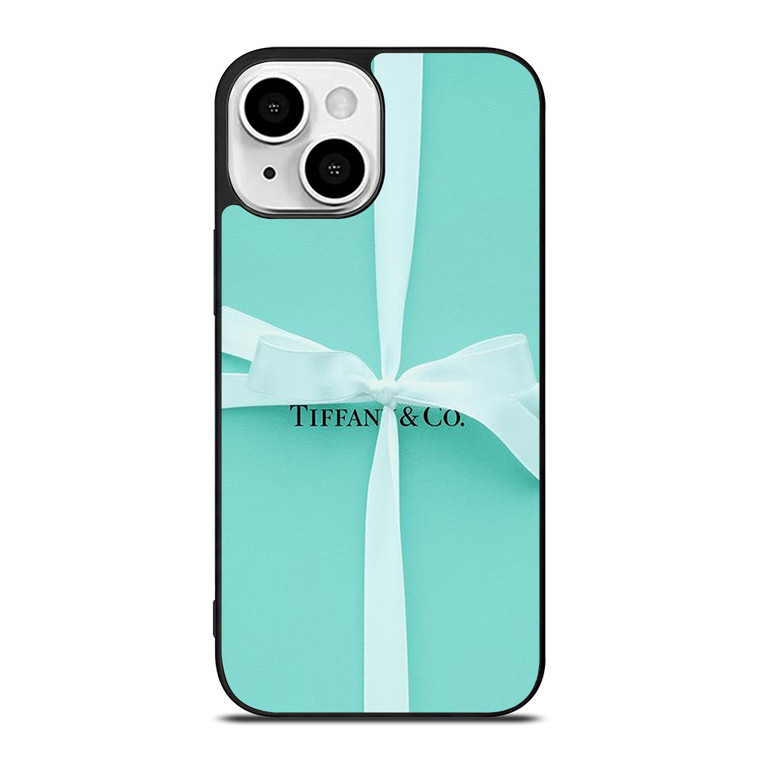TIFFANY AND CO WHITE TAPE iPhone 13 Mini Case Cover