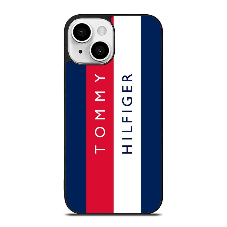 TOMMY HILFIGER VERTICAL LOGO iPhone 13 Mini Case Cover