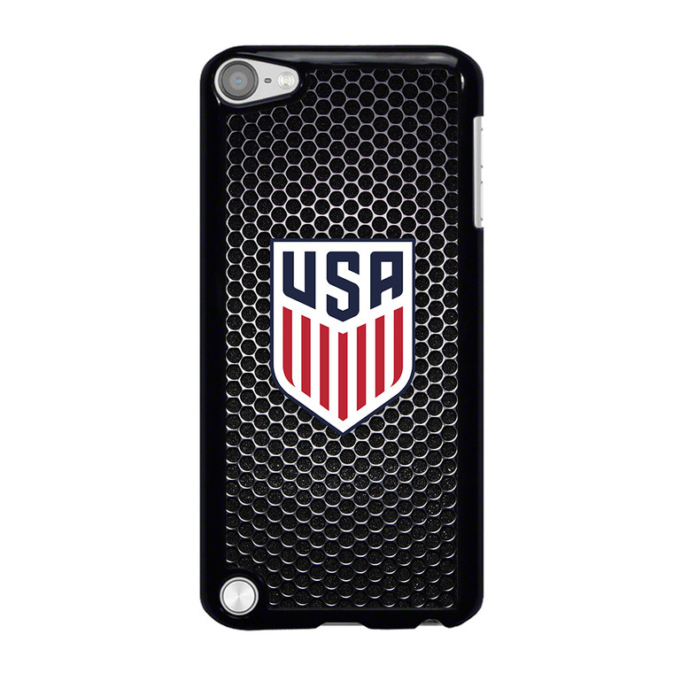 USA SOCCER LOGO CARBON iPod Touch 5 Case Cover